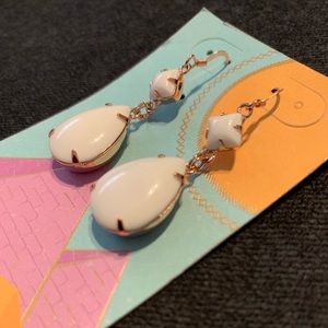 ALEX AND ANI birch dewdrop earrings